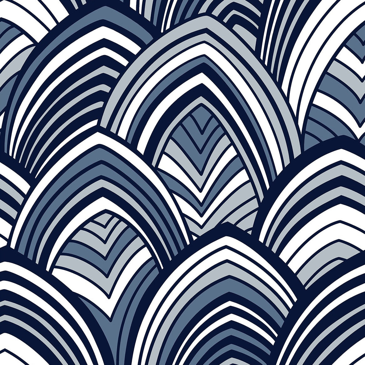 Cabarita Art Deco Leaves