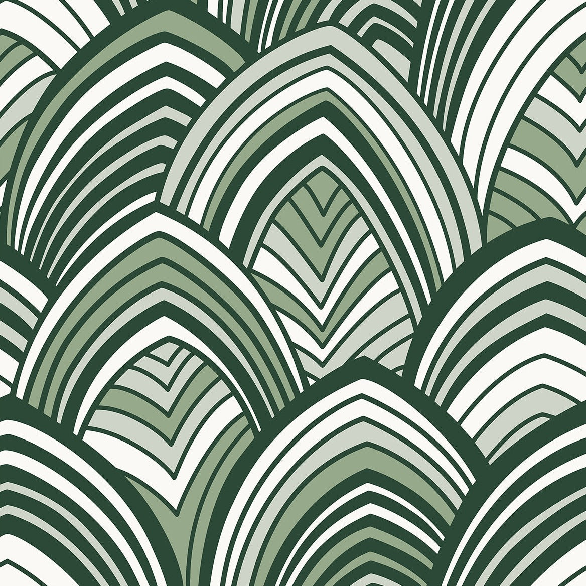 Cabarita Art Deco Leaves