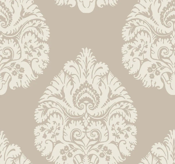 Teardrop Damask Wallpaper